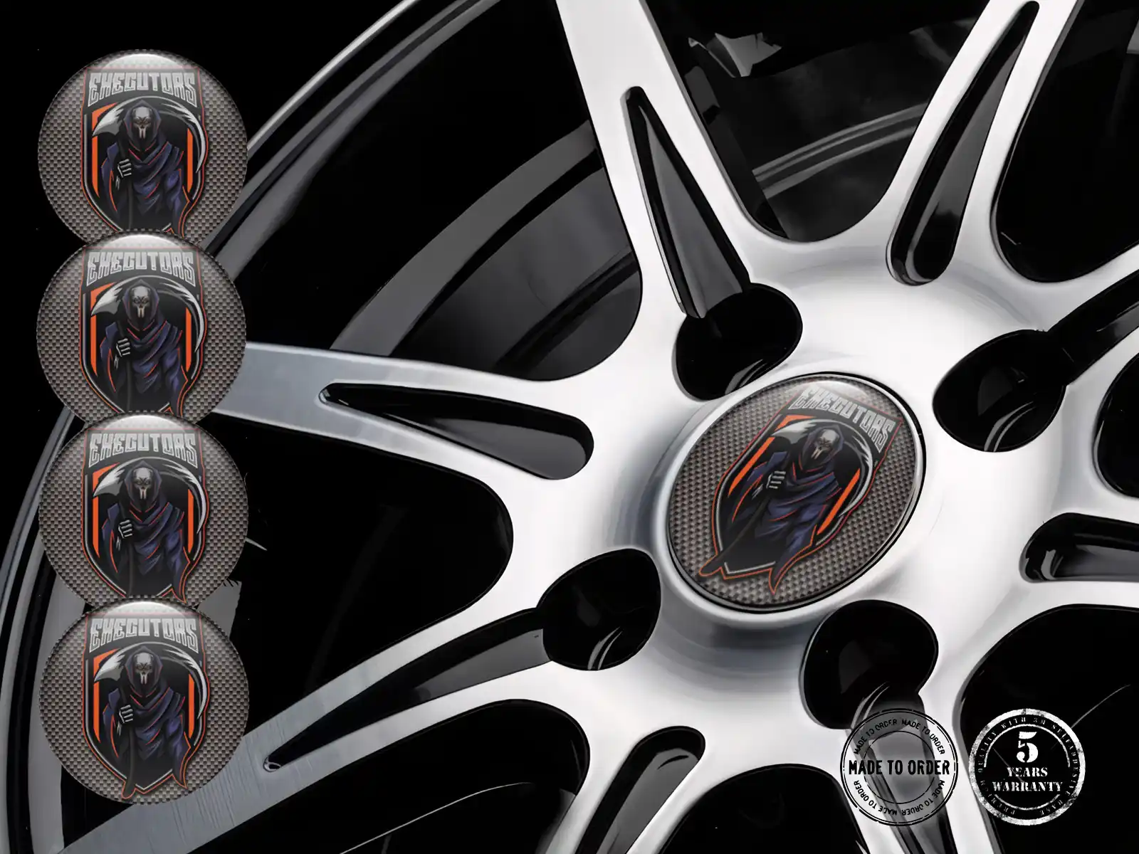Wheel Badges Limited Cosmic Drift Vector